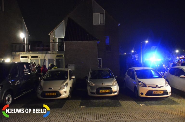 Flinke rookontwikkeling bij brand in woning Boterbloem Haastrecht