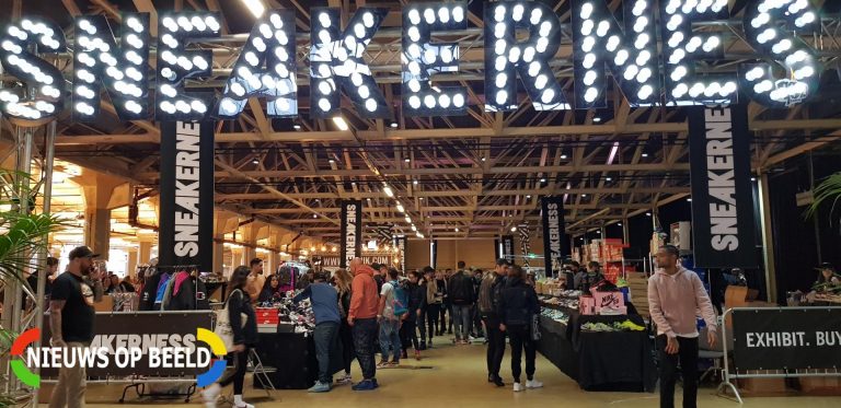 Sneakerness voor het eerst in Van Nellefabriek Van Nelleweg Rotterdam