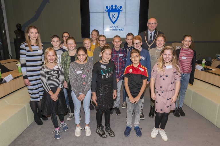 Kindergemeenteraad Krimpen aan den IJssel 2017-2018 geïnstalleerd