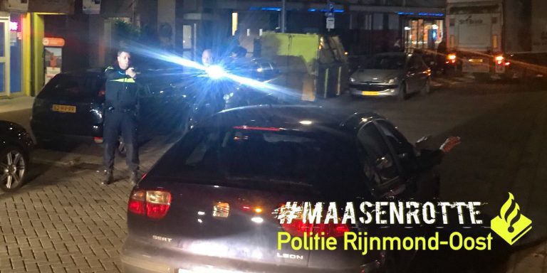 Politie houdt verdachten aan na controle voertuig Rotterdam