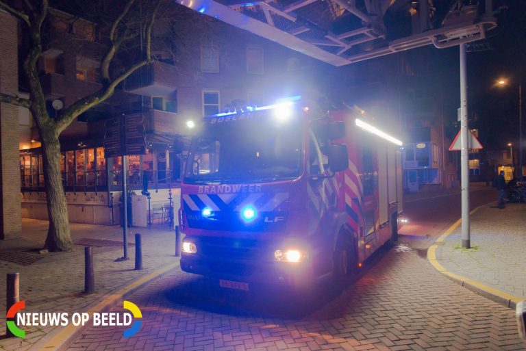 Dertien gewonden na brand in flat Roobrughof Rotterdam