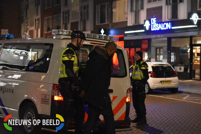 Man aangehouden voor openbare dronkenschap aan de Meent Rotterdam