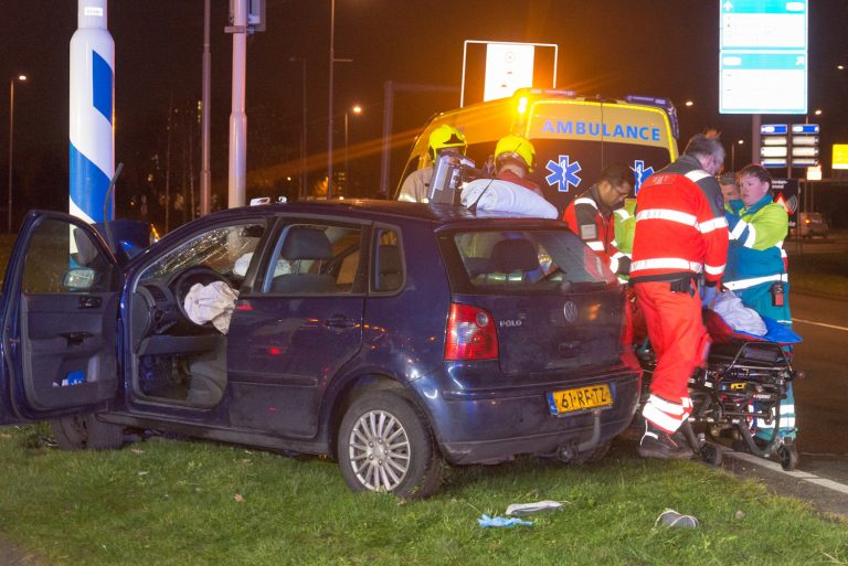 Gewonden na ongeval Kralingseplein Rotterdam (video)