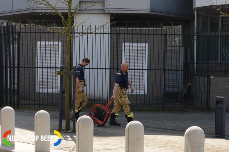 Middelbrand bij AIVD Europaweg Zoetermeer