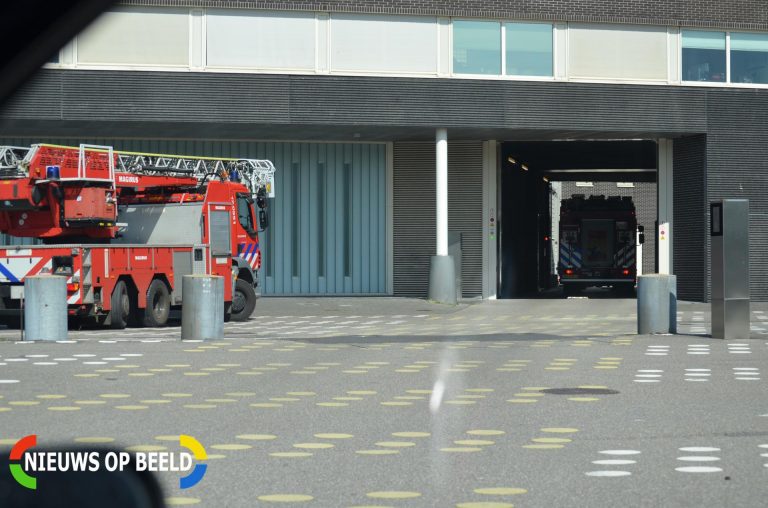 Brand in detentiecentrum Portelabaan Rotterdam