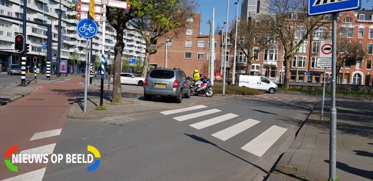 Scooterrijder raakt gewond na aanrijding Beukelsdijk Rotterdam