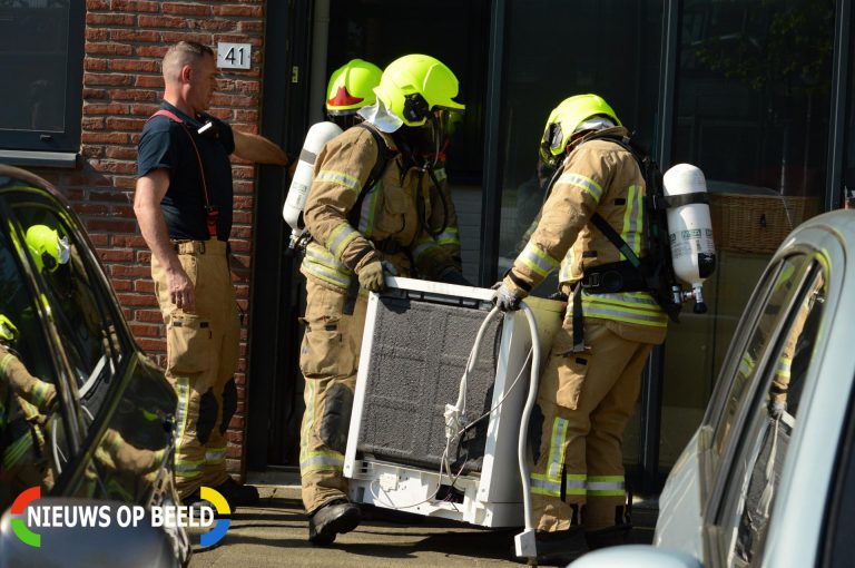 Vaatwasser zorgt voor brand in woning Noorderparklaan Bergschenhoek