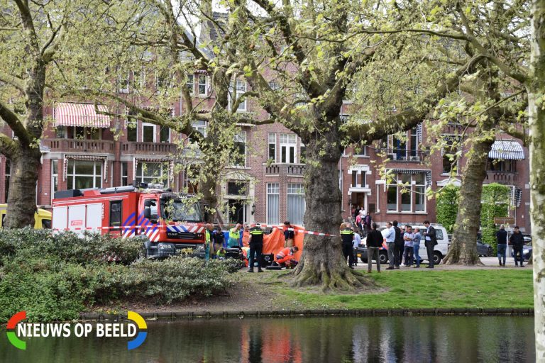 Veel bekijks bij inzet traumahelikopter Heemraadsingel Rotterdam