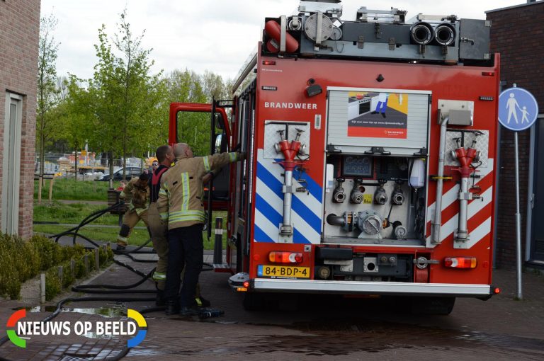 Gasfornuis in brand Einthovenpad Rotterdam