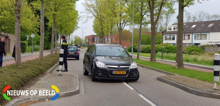 Aanrijding tussen twee auto’s Lekstraat Oost-Souburg