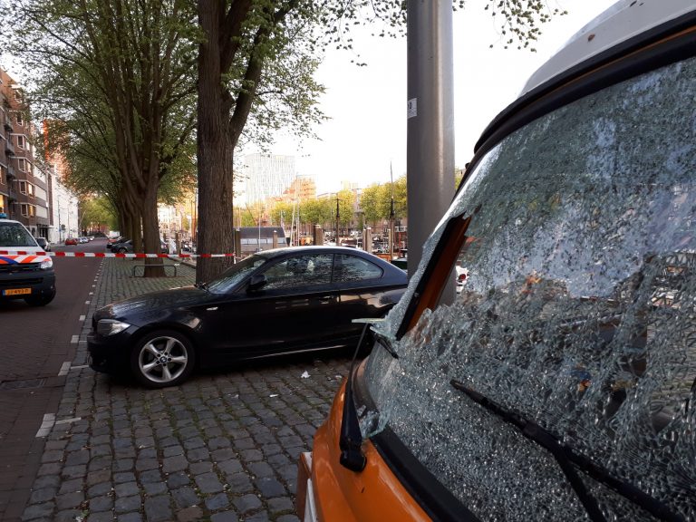 Vijf personen aangehouden na schietpartij Achterharingvliet Rotterdam