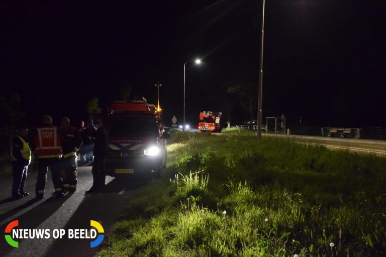 Brandweer rukt uit voor verlaten fiets in sloot N210 Bergambacht