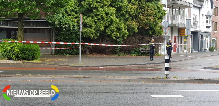 Gewonde bij steekincident, verdachte aangehouden Mauritslaan Geleen