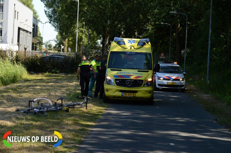 Wielrenners gewond na ongeval Nieuweveenspad Den Haag