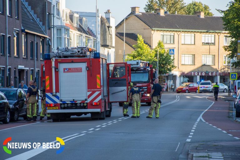 Gebouwbrand blijkt barbecue Parkweg Voorburg