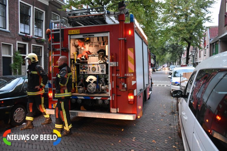 Brand in oven snel geblust Uiterstegracht Leiden