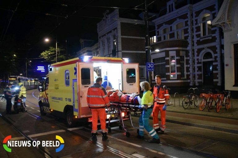 Zwaargewonde bij eenzijdig ongeval Nieuwe Binnenweg Rotterdam