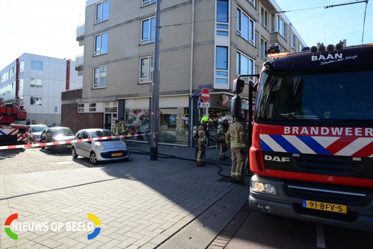 Brand in bakkerij Meknes Goudse Rijweg Rotterdam