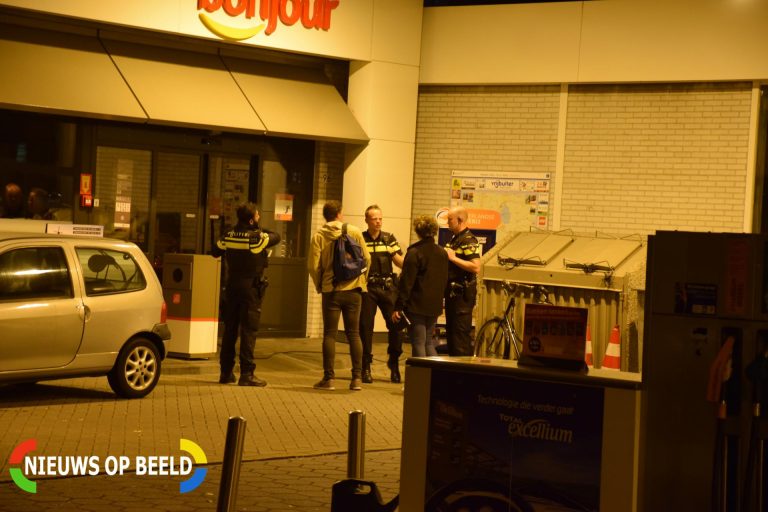 Man vlucht na overval op tankstation Goverwellesingel Gouda