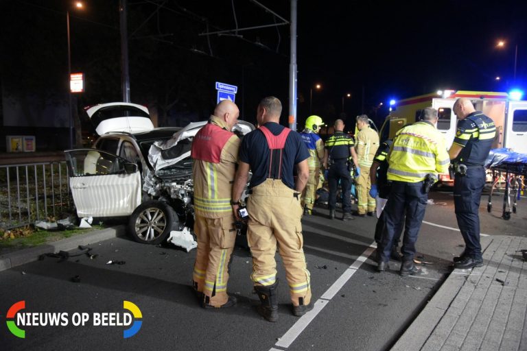 Man overleden bij eenzijdig auto ongeval Spinozaweg – S126 Rotterdam