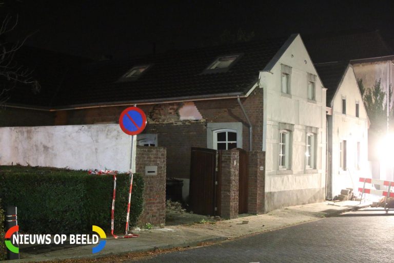 Cocaïnewasserij gesloopt na ontploffing Ophoven Sittard