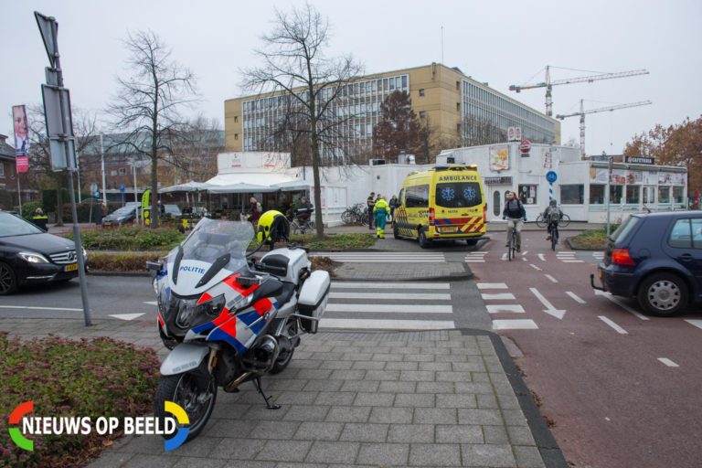 Jonge fietser met de schrik vrij na aanrijding Rijnsburgerweg Leiden