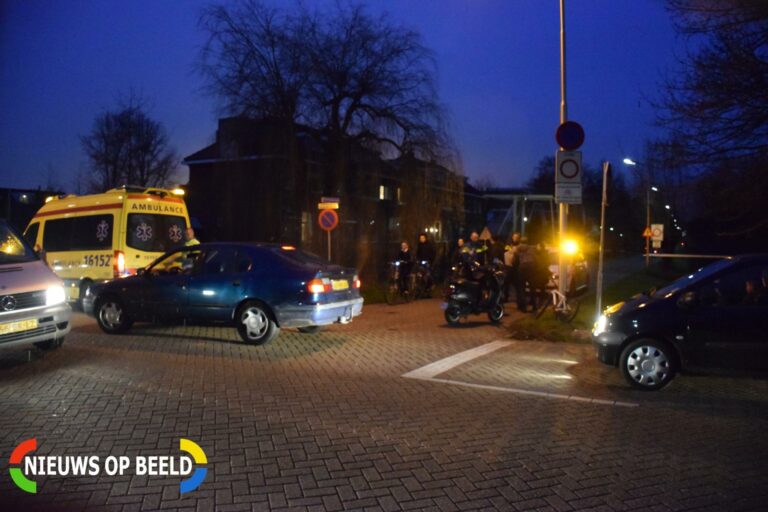 Meisje gewond na aanrijding met snorfiets Büchnerweg Gouda