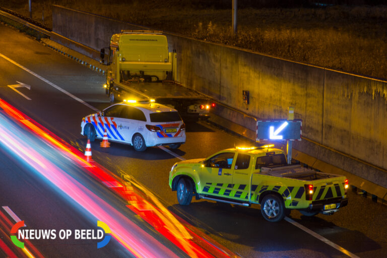 Automobilist (24) overleden bij ongeval op Rijksweg A4 bij Schiedam