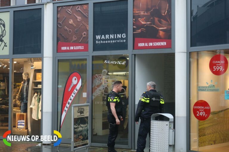 Overval op sleutelmaker Nieuwstraat Spijkenisse