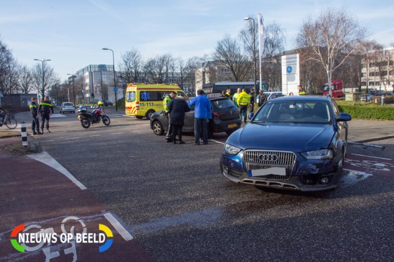 Rijles eindigt in ravage Limpergstraat Rijswijk