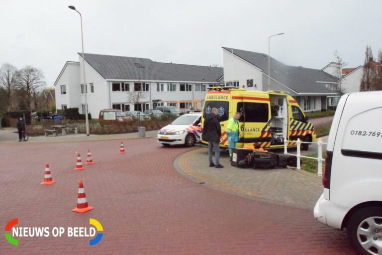 Scooterrijder gewond na aanrijding met auto Zoutmansweg Reeuwijk