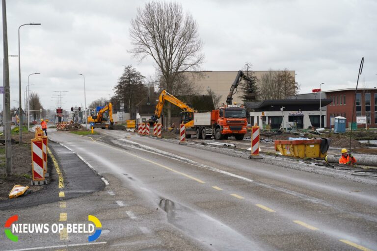 Grote werkzaamheden begonnen Hoofdweg Capelle aan den IJssel