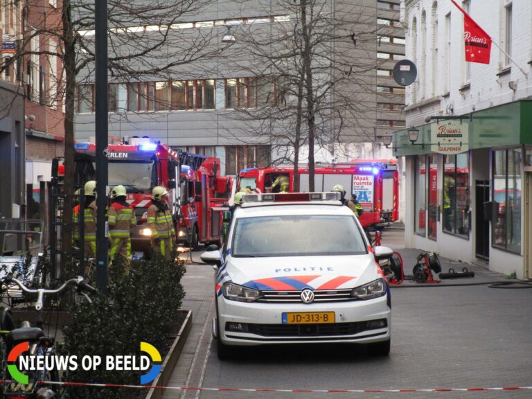 Brand in bovenwoning Oranje Nassaustraat Heerlen