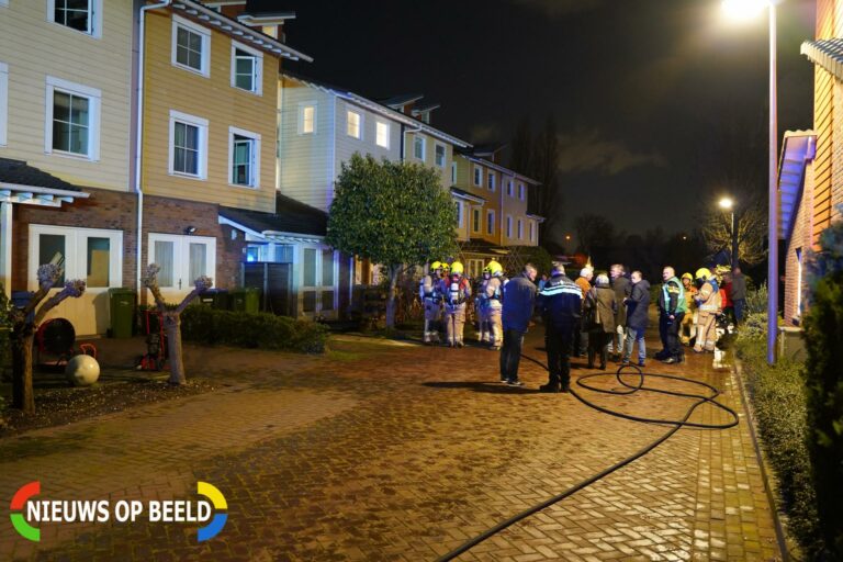 Hennepkwekerij veroorzaakt zolderbrand Theo Laseromsstraat Rotterdam