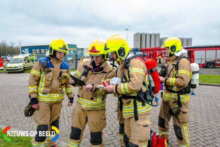 Grote realistische oefening ongeval Malledijk Spijkenisse