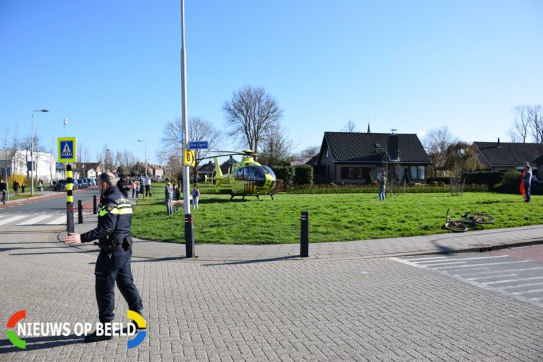Fietser gewond na aanrijding met auto De Opril Zevenhuizen