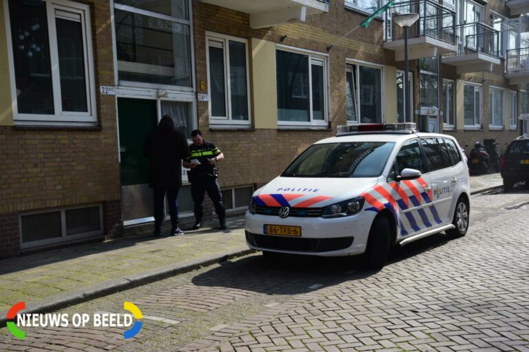 Persoon gewond bij steekincident, verdachte aangehouden Schoklandsestraat Rotterdam