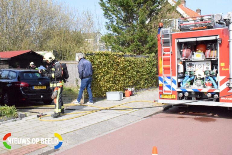 Gewonde bij brand in woning Raadhuisweg Reeuwijk
