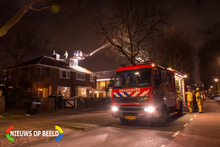 Schoorsteenbrand geblust; ‘De vonken vlogen door de straat’