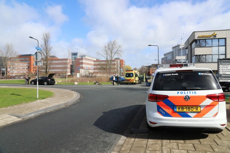 Fietser gewond bij aanrijding Hanzeweg Gouda