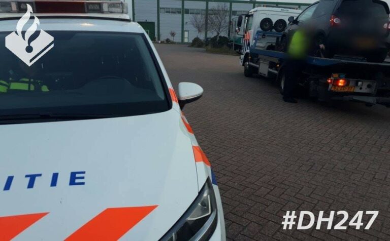 Politie neemt gestolen auto in beslag A20 Nieuwerkerk aan den IJssel