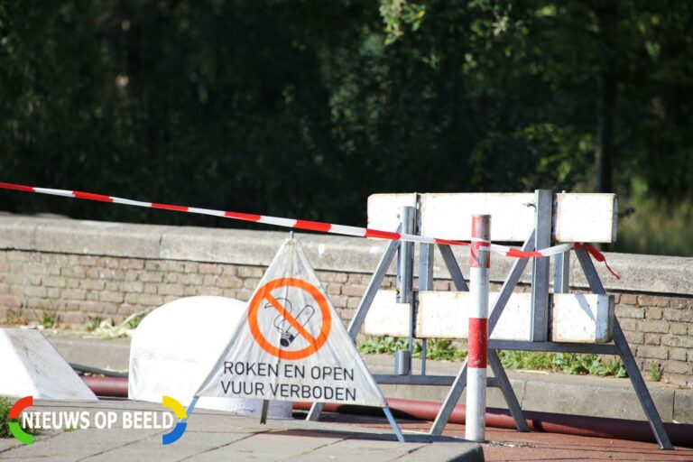 Gasleiding geraakt bij graafwerkzaamheden Drieëndijk Heenvliet