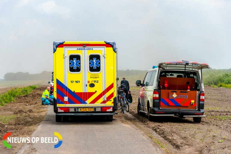 Fietser raakt zwaargewond bij eenzijdig ongeval Zegenpoldersedijk Rhoon