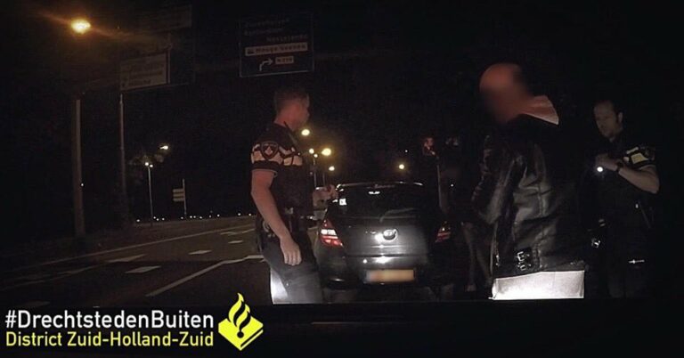 Dronken bestuurder van de weg gehaald na achtervolging