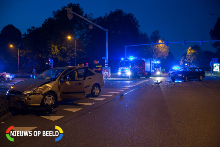 Forse schade na ongeval Voorburg