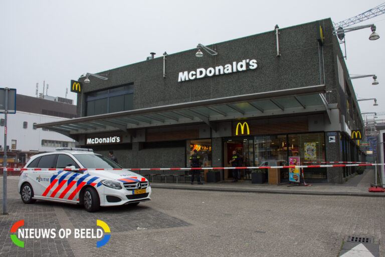 Poging overval op McDonald’s in winkelcentrum Leidsenhage