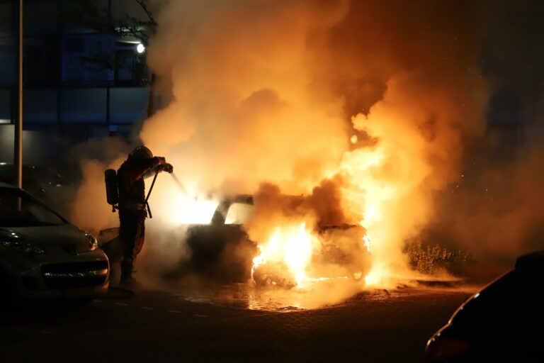 Wederom autobrand in Gouda