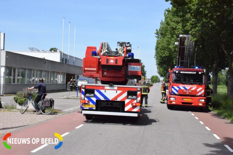 Brand in oven bakkerij Banketgroep Oostpolderweg Moordrecht