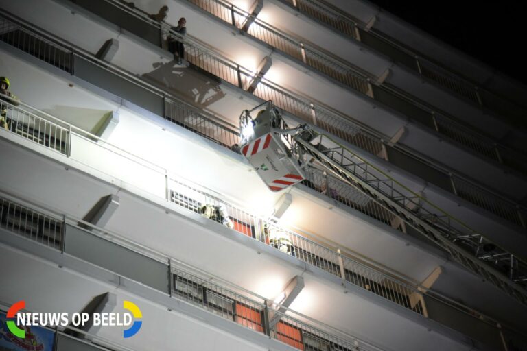 Brand door hennepkwekerij in flatwoning Aalsdijk Rotterdam