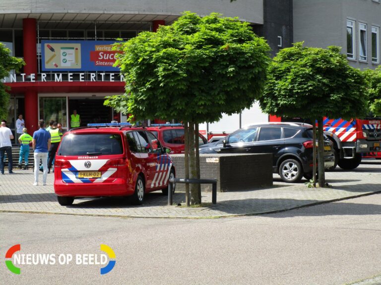 Sintermeertencollege ontruimd vanwege penetrante geur Valkenburgerweg Heerlen